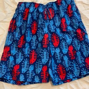 Boys Southern Tide Fish Bathing Suit Size XL